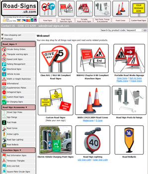Road and Traffic Signs for the UK market